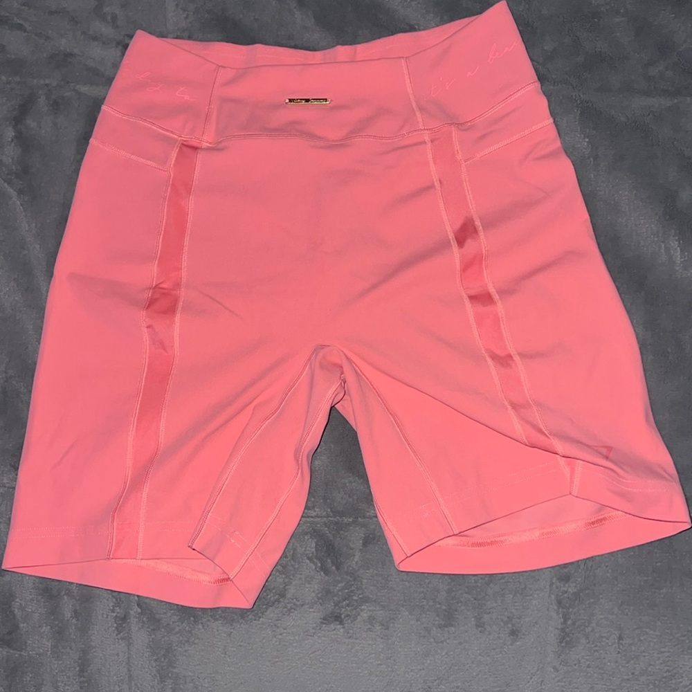 Whitney Simmons x Gymshark Pink Shorts (LIKE NEW)
